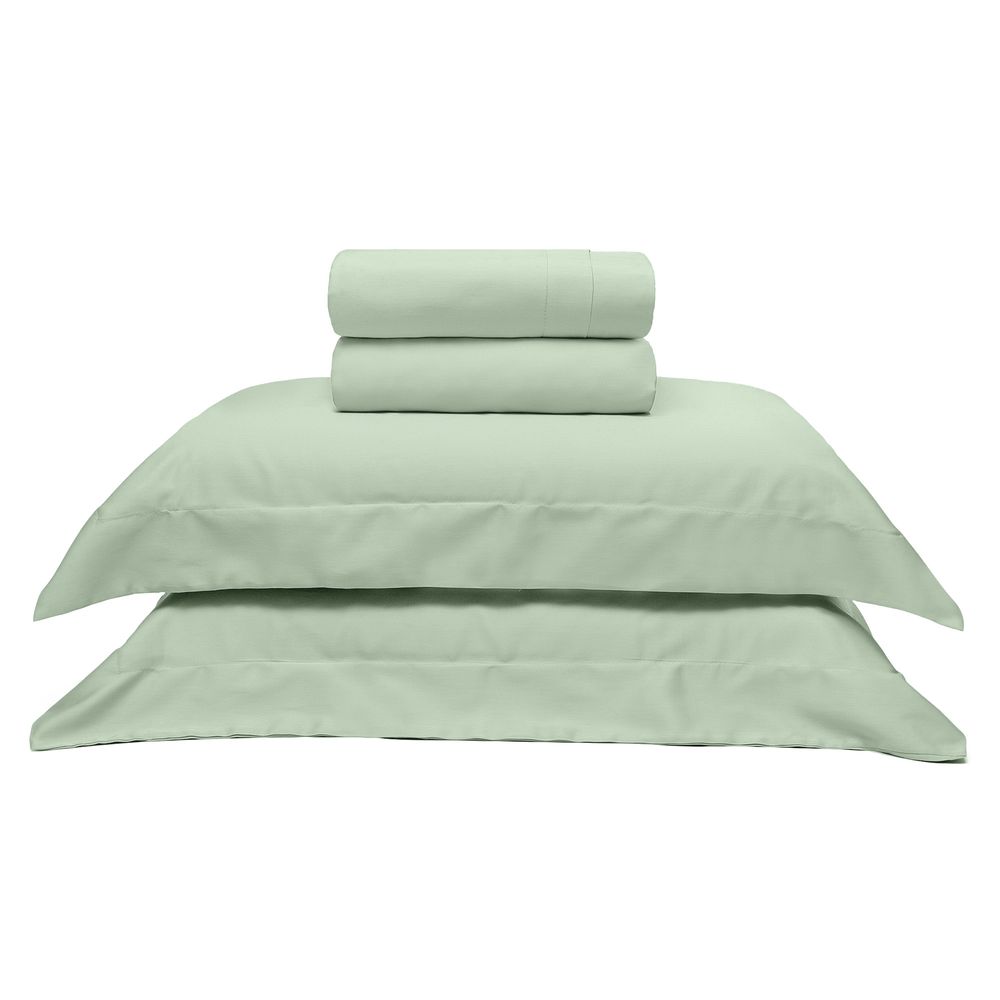 JOGO DE CAMA 400 FIOS ELEGANCE - VERDE 136007