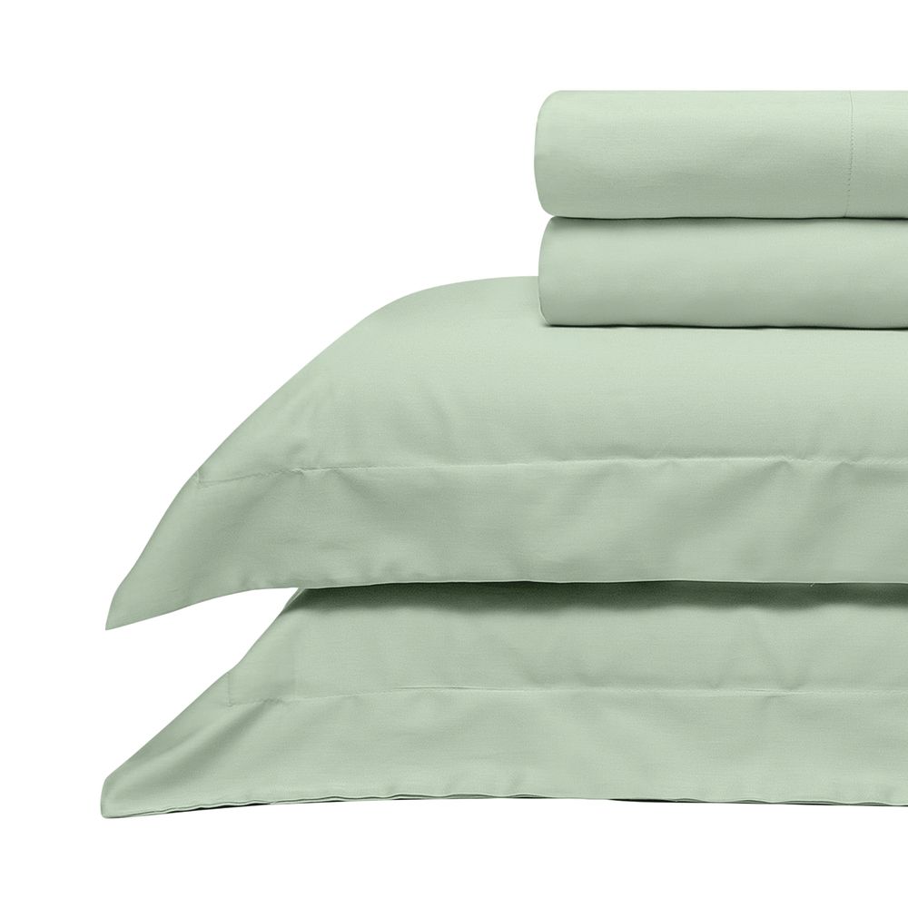 JOGO DE CAMA 400 FIOS ELEGANCE - VERDE 136007