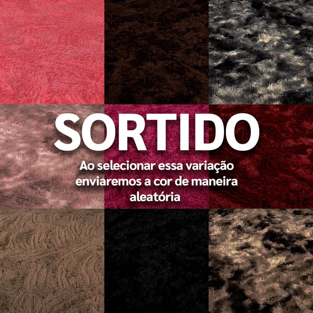 Tapete 2,00 X 1,50 Peludo Felpudo Quarto Sala Várias Cores